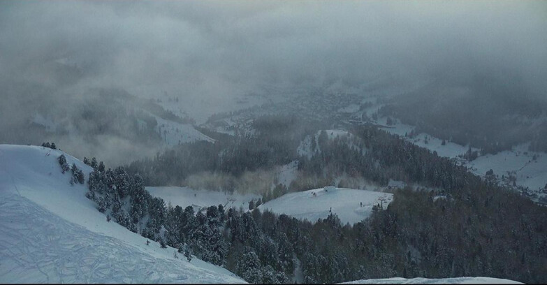 Webcam Pozza di Fassa-Aloch-Buffaure  - Sasso Lungo und Sasso Piatto