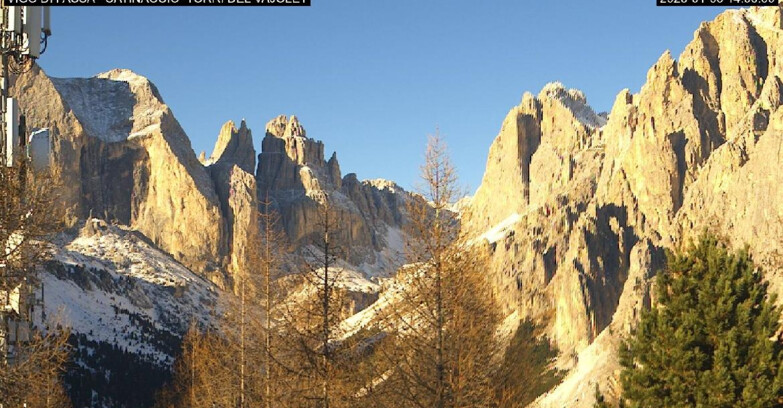 Webcam Vigo di Fassa-Pera-Ciampedìe - Vigo di Fassa - Gardeccia - Torri del Vajolet