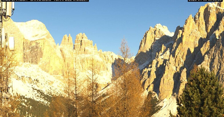 Webcam Vigo di Fassa-Pera-Ciampedìe - Vigo di Fassa - Gardeccia - Torri del Vajolet