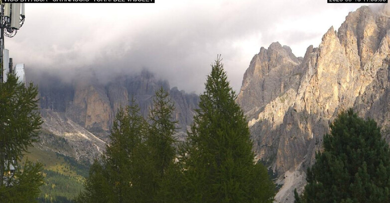 Webcam Vigo di Fassa-Pera-Ciampedie - Vigo di Fassa - Gardeccia - Torri del Vajolet