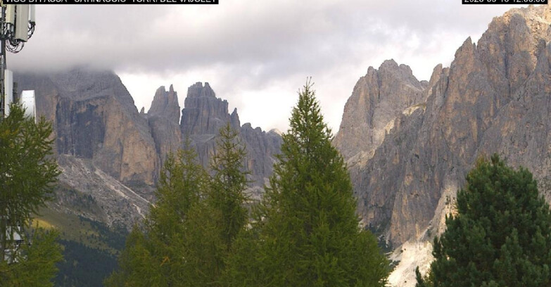 Webcam Vigo di Fassa-Pera-Ciampedie - Vigo di Fassa - Gardeccia - Torri del Vajolet