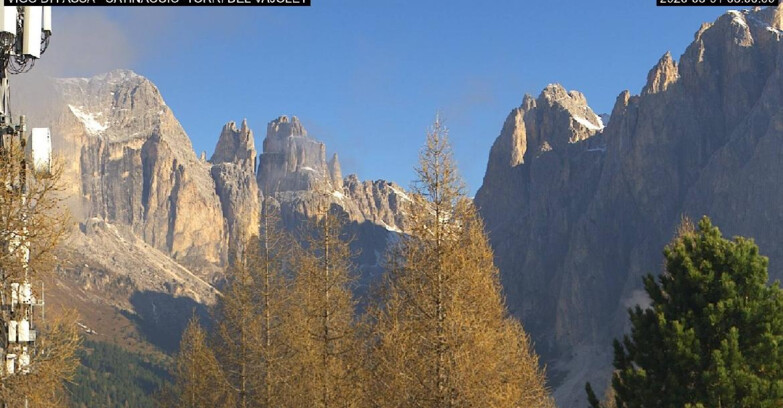 Webcam Vigo di Fassa-Pera-Ciampedìe - Vigo di Fassa - Gardeccia - Torri del Vajolet
