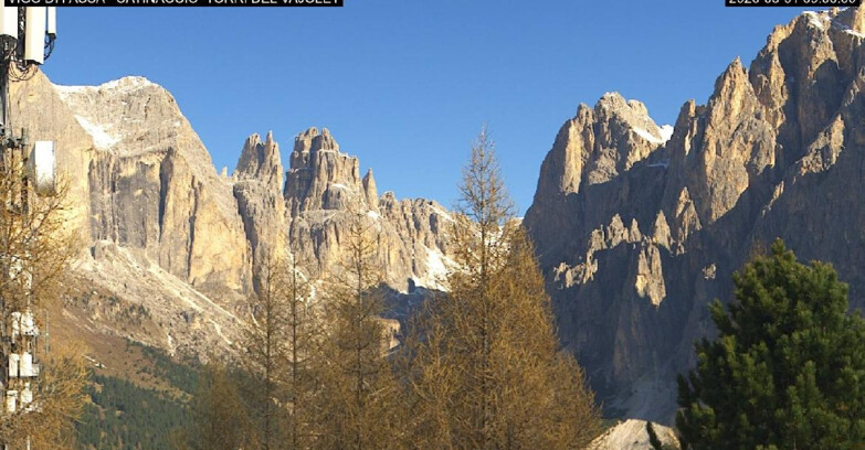 Webcam Vigo di Fassa-Pera-Ciampedìe - Vigo di Fassa - Gardeccia - Torri del Vajolet