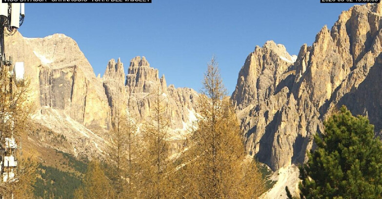 Webcam Vigo di Fassa-Pera-Ciampedie - Vigo di Fassa - Gardeccia - Torri del Vajolet