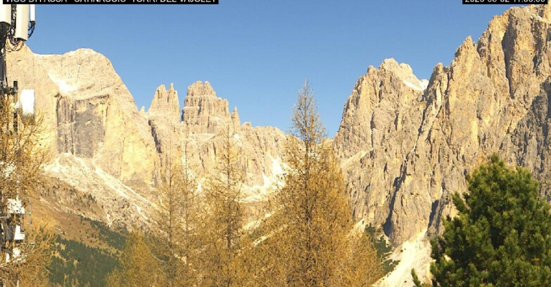 Webcam Vigo di Fassa-Pera-Ciampedie - Vigo di Fassa - Gardeccia - Torri del Vajolet
