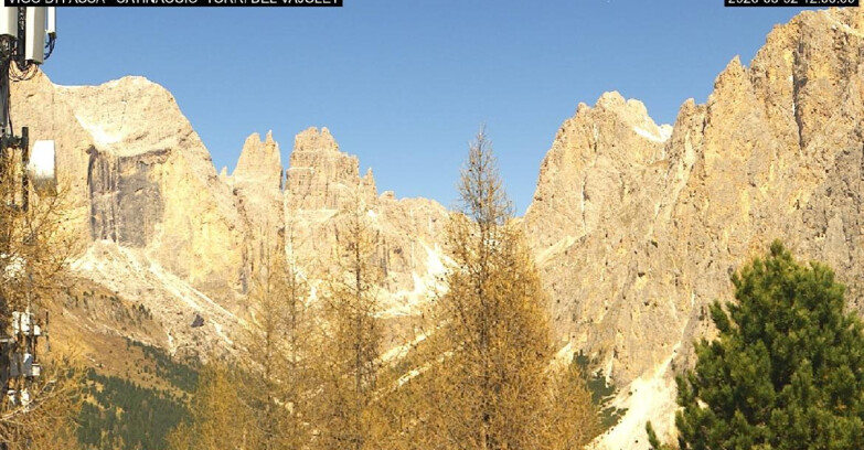 Webcam Vigo di Fassa-Pera-Ciampedie - Vigo di Fassa - Gardeccia - Torri del Vajolet
