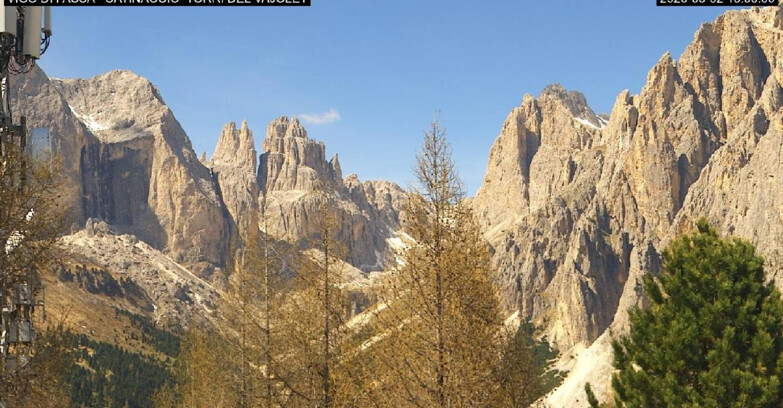 Webcam Vigo di Fassa-Pera-Ciampedie - Vigo di Fassa - Gardeccia - Torri del Vajolet