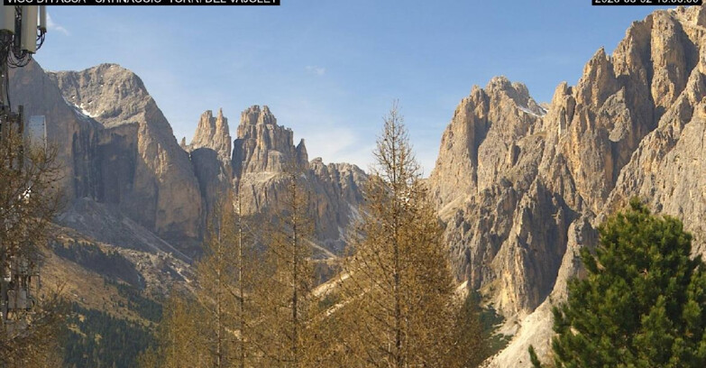 Webcam Vigo di Fassa-Pera-Ciampedie - Vigo di Fassa - Gardeccia - Torri del Vajolet