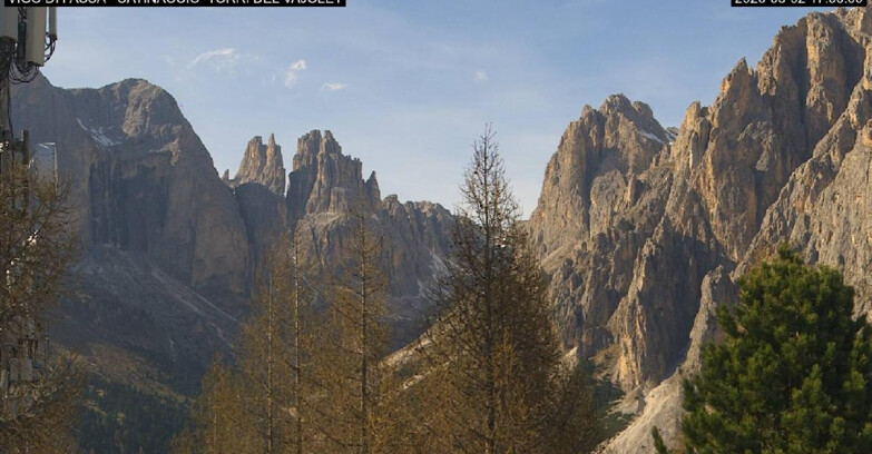 Webcam Vigo di Fassa-Pera-Ciampedie - Vigo di Fassa - Gardeccia - Torri del Vajolet
