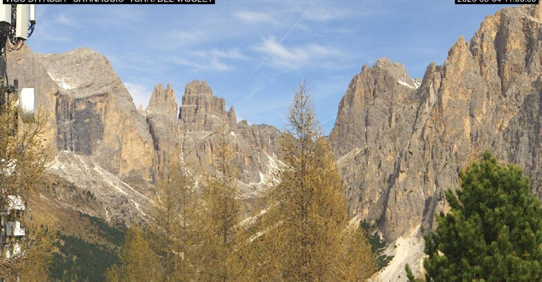 Webcam Vigo di Fassa-Pera-Ciampedìe - Vigo di Fassa - Gardeccia - Torri del Vajolet