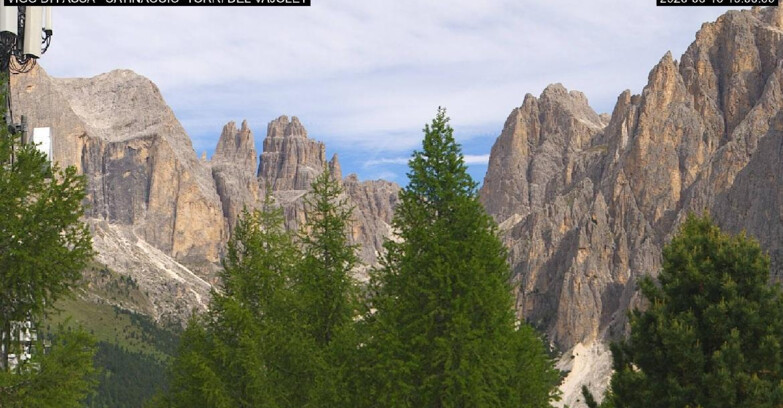 Webcam Vigo di Fassa-Pera-Ciampedìe - Vigo di Fassa - Gardeccia - Torri del Vajolet