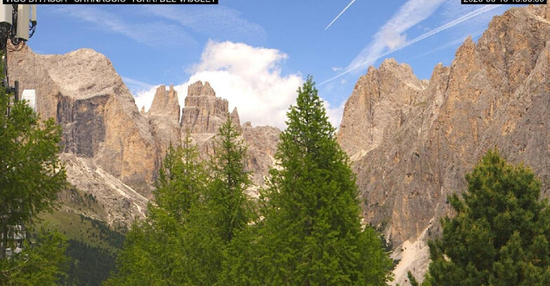 Webcam Vigo di Fassa-Pera-Ciampedìe - Vigo di Fassa - Gardeccia - Torri del Vajolet