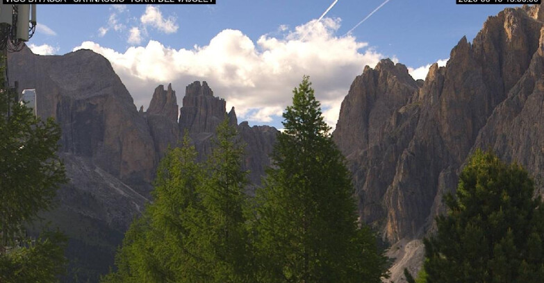 Webcam Vigo di Fassa-Pera-Ciampedìe - Vigo di Fassa - Gardeccia - Torri del Vajolet