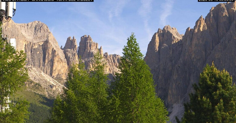 Webcam Vigo di Fassa-Pera-Ciampedìe - Vigo di Fassa - Gardeccia - Torri del Vajolet