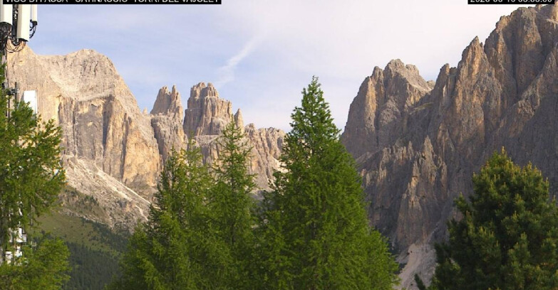 Webcam Vigo di Fassa-Pera-Ciampedìe - Vigo di Fassa - Gardeccia - Torri del Vajolet