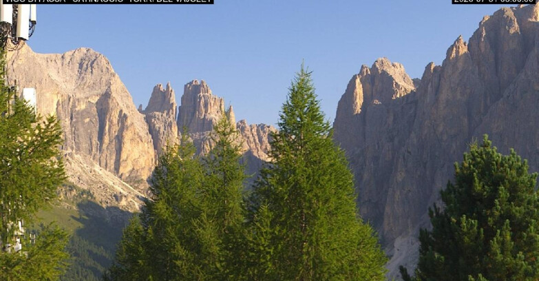 Webcam Vigo di Fassa-Pera-Ciampedìe - Vigo di Fassa - Gardeccia - Torri del Vajolet
