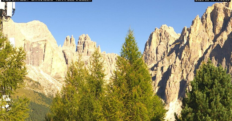 Webcam Vigo di Fassa-Pera-Ciampedìe - Vigo di Fassa - Gardeccia - Torri del Vajolet