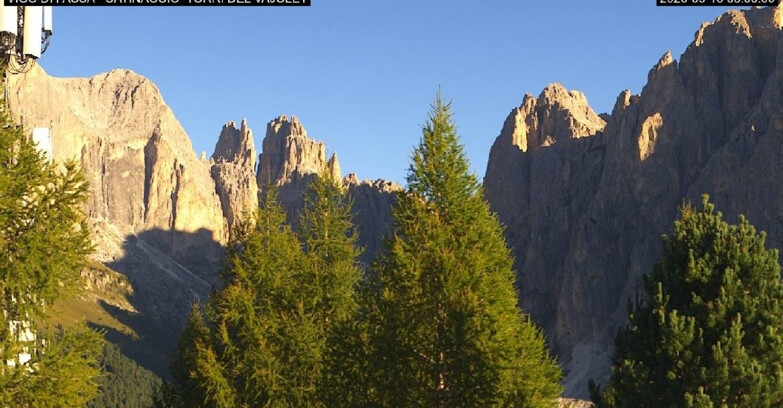 Webcam Vigo di Fassa-Pera-Ciampedìe - Vigo di Fassa - Gardeccia - Torri del Vajolet