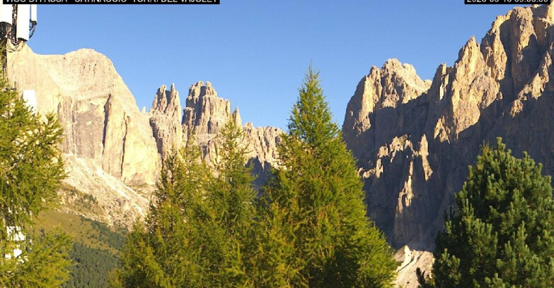Webcam Vigo di Fassa-Pera-Ciampedìe - Vigo di Fassa - Gardeccia - Torri del Vajolet