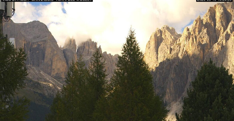 Webcam Vigo di Fassa-Pera-Ciampedìe - Vigo di Fassa - Gardeccia - Torri del Vajolet