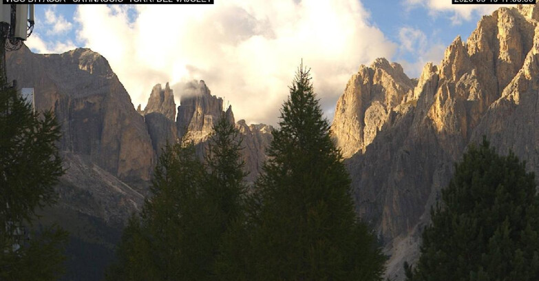 Webcam Vigo di Fassa-Pera-Ciampedìe - Vigo di Fassa - Gardeccia - Torri del Vajolet