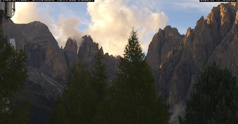 Webcam Vigo di Fassa-Pera-Ciampedìe - Vigo di Fassa - Gardeccia - Torri del Vajolet