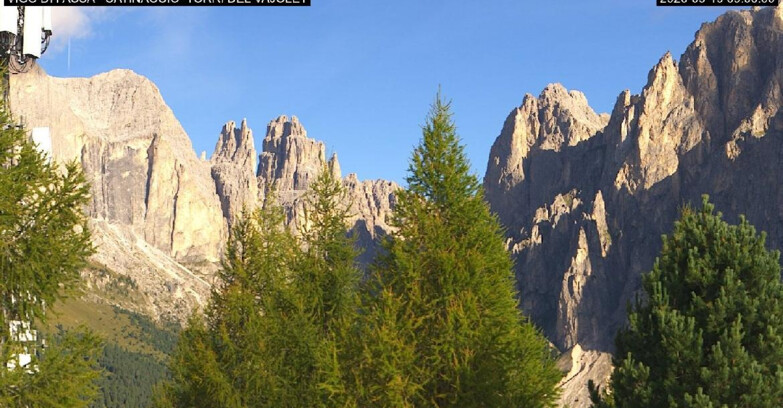 Webcam Vigo di Fassa-Pera-Ciampedìe - Vigo di Fassa - Gardeccia - Torri del Vajolet