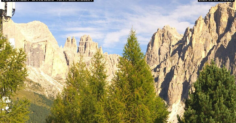 Webcam Vigo di Fassa-Pera-Ciampedìe - Vigo di Fassa - Gardeccia - Torri del Vajolet