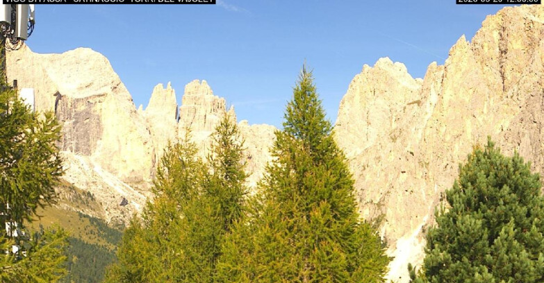 Webcam Vigo di Fassa-Pera-Ciampedìe - Vigo di Fassa - Gardeccia - Torri del Vajolet