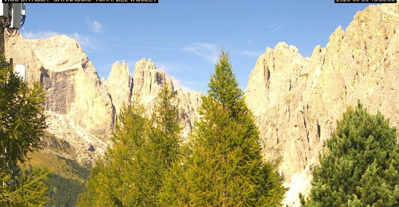 Webcam Vigo di Fassa-Pera-Ciampedìe - Vigo di Fassa - Gardeccia - Torri del Vajolet