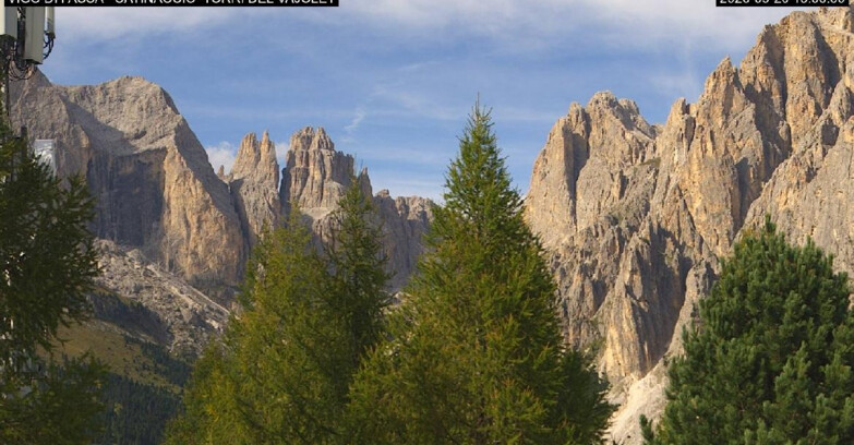 Webcam Vigo di Fassa-Pera-Ciampedìe - Vigo di Fassa - Gardeccia - Torri del Vajolet