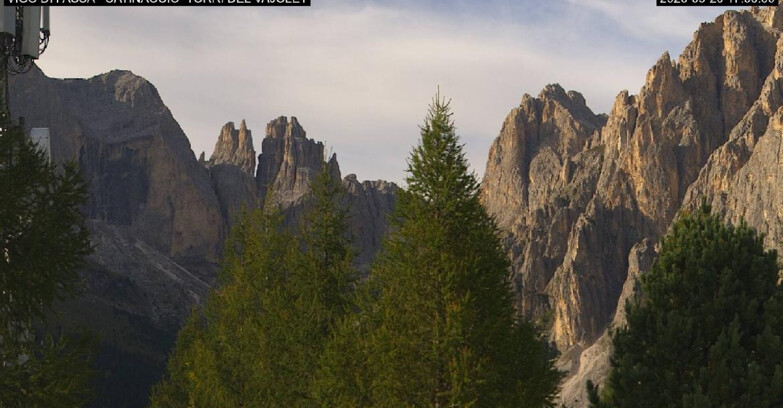 Webcam Vigo di Fassa-Pera-Ciampedìe - Vigo di Fassa - Gardeccia - Torri del Vajolet