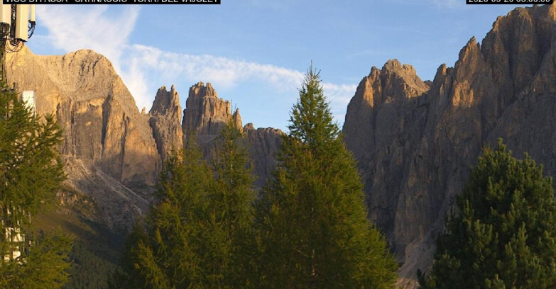 Webcam Vigo di Fassa-Pera-Ciampedìe - Vigo di Fassa - Gardeccia - Torri del Vajolet