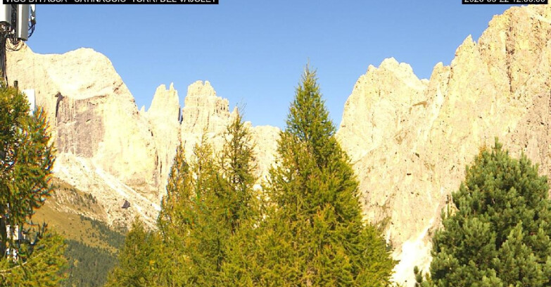 Webcam Vigo di Fassa-Pera-Ciampedìe - Vigo di Fassa - Gardeccia - Torri del Vajolet