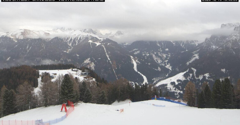 Webcam Vigo di Fassa-Pera-Ciampedìe - Vigo di Fassa - Ciampedie e Pozza Buffaure