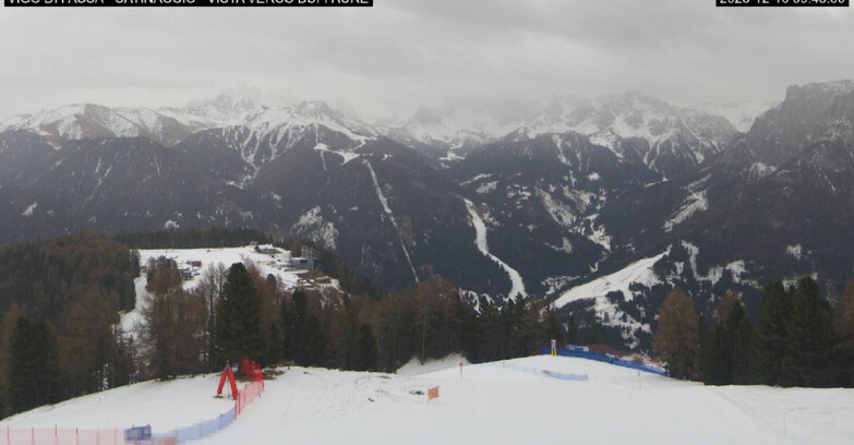 Webcam Vigo di Fassa-Pera-Ciampedìe - Vigo di Fassa - Ciampedie e Pozza Buffaure