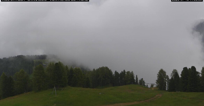Webcam Vigo di Fassa-Pera-Ciampedìe - Vigo di Fassa - Ciampedie e Pozza Buffaure