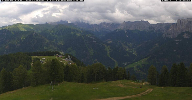 Webcam Vigo di Fassa-Pera-Ciampedìe - Vigo di Fassa - Ciampedie e Pozza Buffaure