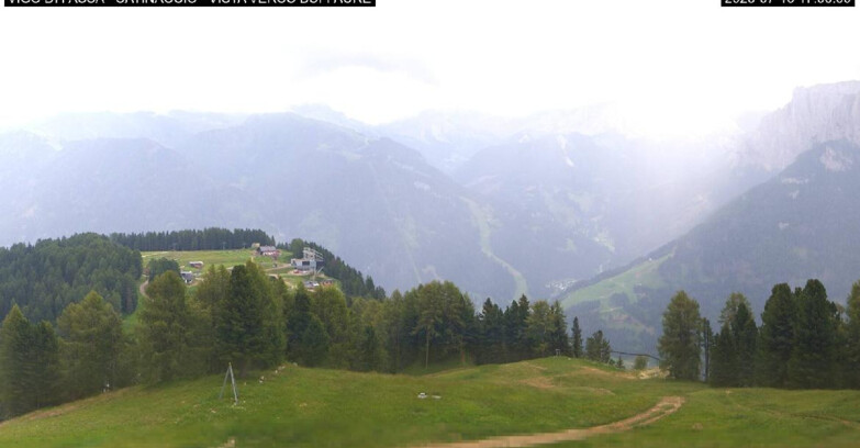 Webcam Vigo di Fassa-Pera-Ciampedìe - Vigo di Fassa - Ciampedie e Pozza Buffaure