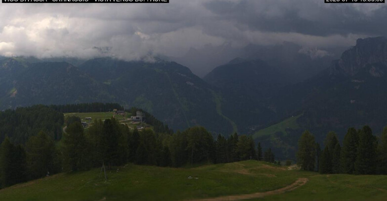 Webcam Vigo di Fassa-Pera-Ciampedìe - Vigo di Fassa - Ciampedie e Pozza Buffaure