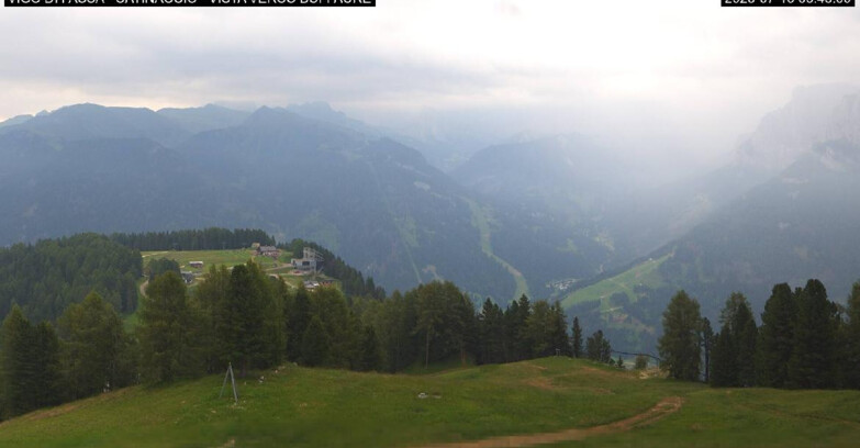 Webcam Vigo di Fassa-Pera-Ciampedìe - Vigo di Fassa - Ciampedie e Pozza Buffaure