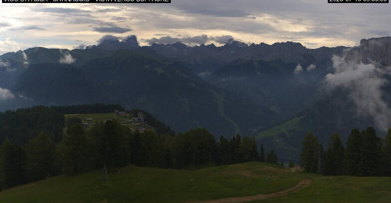Webcam Vigo di Fassa-Pera-Ciampedìe - Vigo di Fassa - Ciampedie e Pozza Buffaure