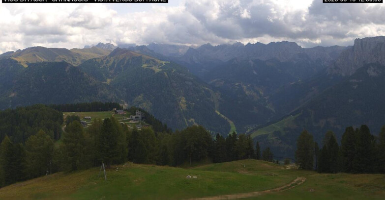 Webcam Vigo di Fassa-Pera-Ciampedie - Vigo di Fassa - Ciampedie e Pozza Buffaure
