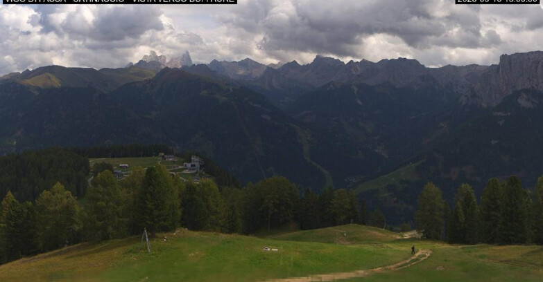 Webcam Vigo di Fassa-Pera-Ciampedie - Vigo di Fassa - Ciampedie e Pozza Buffaure