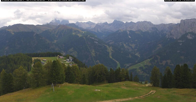 Webcam Vigo di Fassa-Pera-Ciampedìe - Vigo di Fassa - Ciampedie e Pozza Buffaure