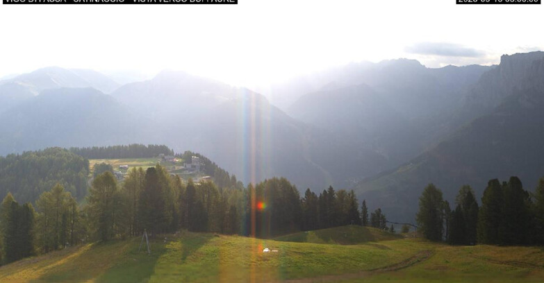 Webcam Vigo di Fassa-Pera-Ciampedie - Vigo di Fassa - Ciampedie e Pozza Buffaure