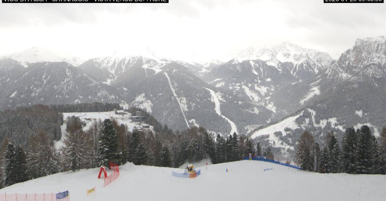 Webcam Vigo di Fassa-Pera-Ciampedìe - Vigo di Fassa - Ciampedie e Pozza Buffaure