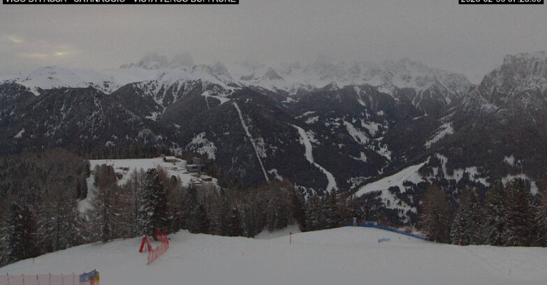 Webcam Vigo di Fassa-Pera-Ciampedìe - Vigo di Fassa - Ciampedie e Pozza Buffaure