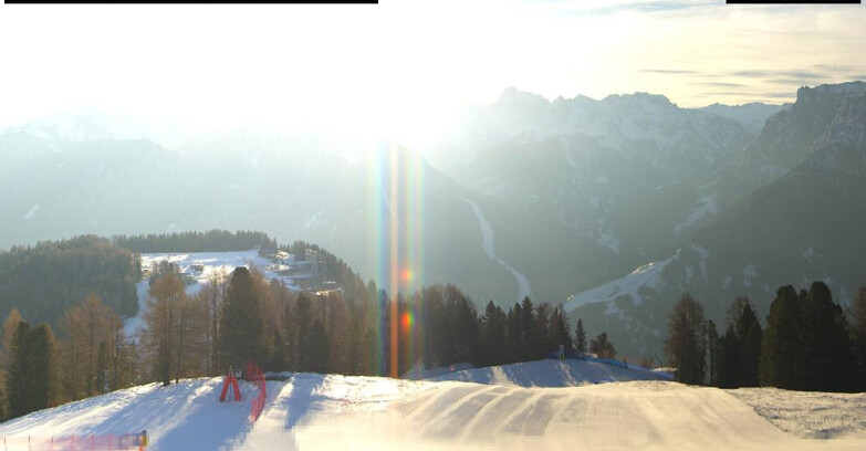 Webcam Vigo di Fassa-Pera-Ciampedìe - Vigo di Fassa - Ciampedie e Pozza Buffaure