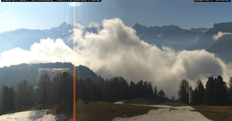 Webcam Vigo di Fassa-Pera-Ciampedìe - Vigo di Fassa - Ciampedie e Pozza Buffaure